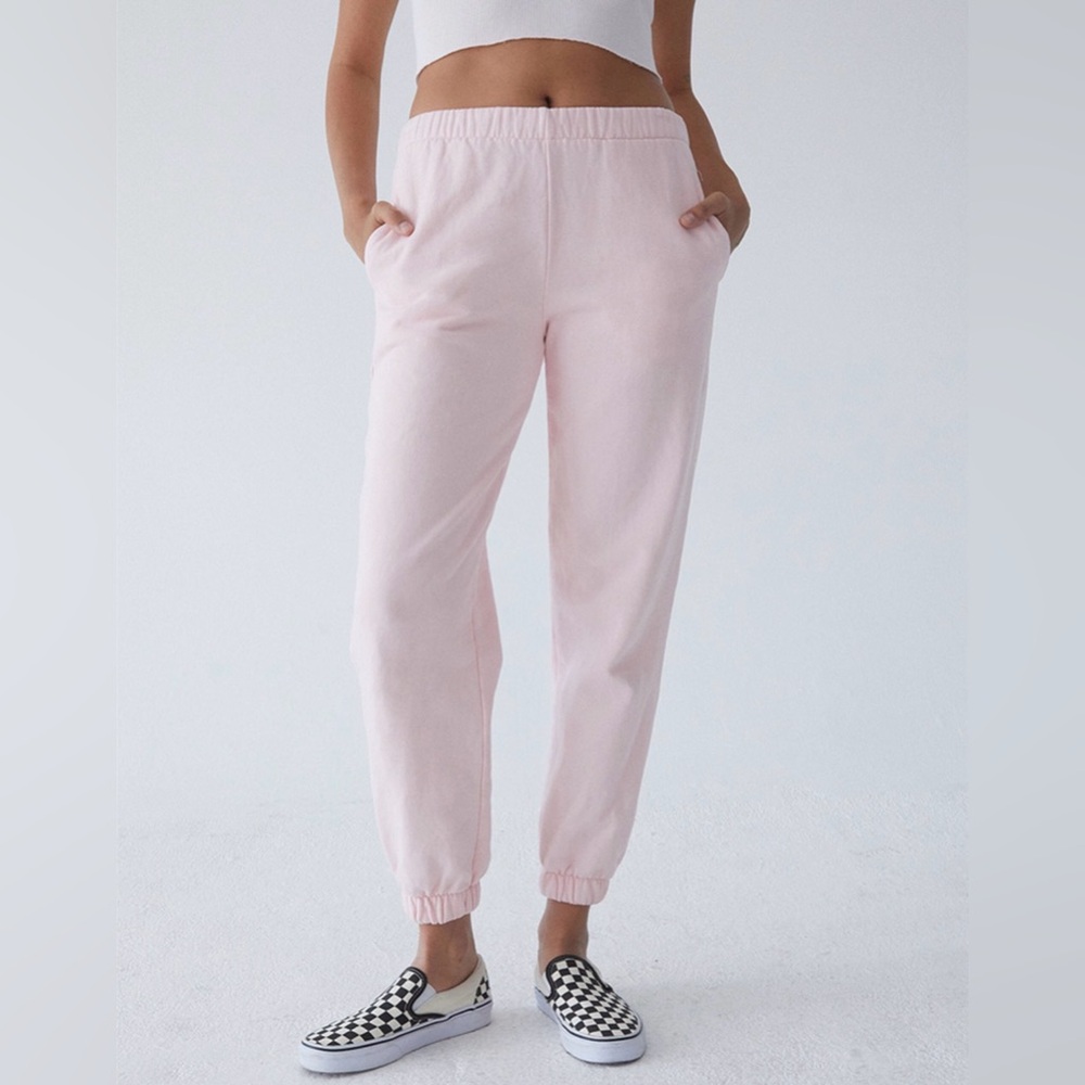 Brandy Melville Blush Rosa Sweatpants